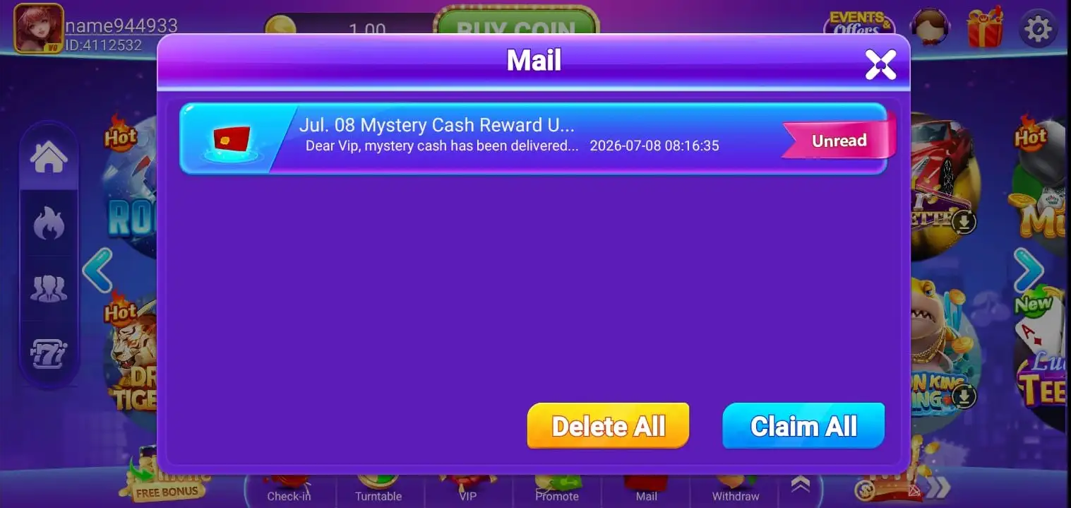 PKR92 Customer Support Screenshot