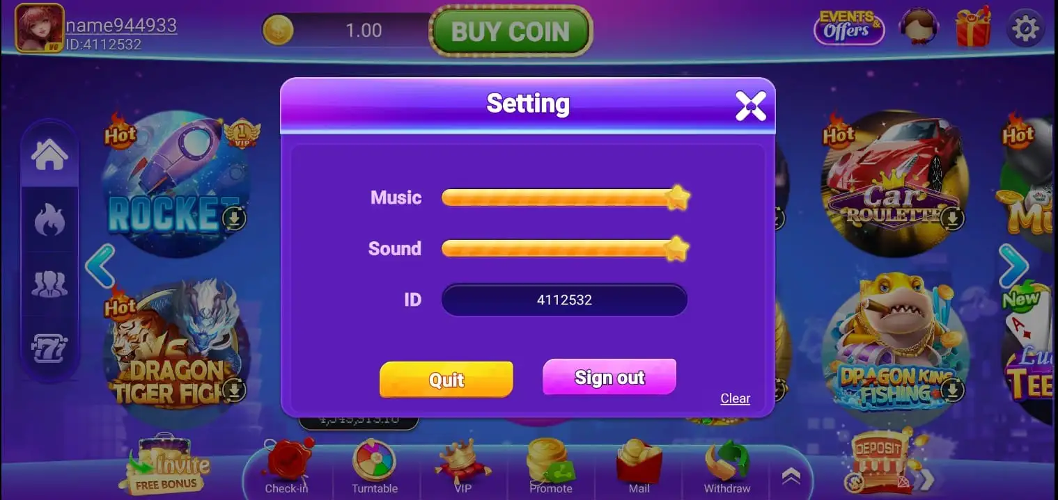 PKR92 VIP Settings Screenshot